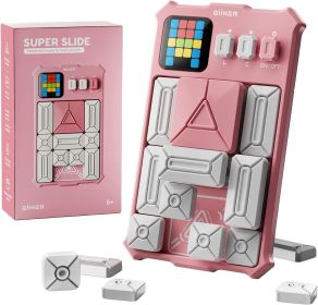Super Slide Puzzle Games, Original 500+ Challenges Brain Teaser Puzzle, Toys for Kids Teens, Travel Games Birthday Stocking Stuffers for Boys Girls