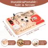 Fidget Board for Dementia Patients-Activities for Seniors Products for Elderly-Memory Games for Autism Adult-Dementia Gadgets-Sensory ADHD Toys-Gift f
