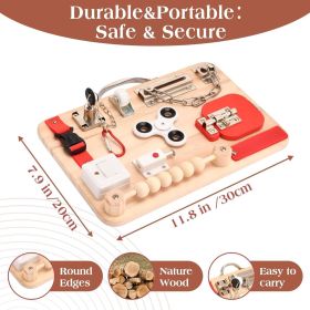 Fidget Board for Dementia Patients-Activities for Seniors Products for Elderly-Memory Games for Autism Adult-Dementia Gadgets-Sensory ADHD Toys-Gift f