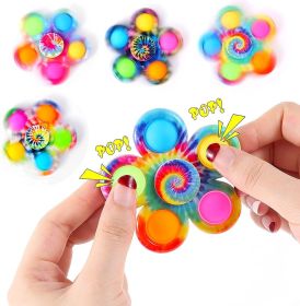 Fidget Spinner Bulk 4 Pack, Fidget Spinners Fidget Toys Adults, New Year Eve Gift for Kids, Anxiety Stress Relief Toys with ADHD Autism