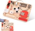 Fidget Board for Dementia Patients-Activities for Seniors Products for Elderly-Memory Games for Autism Adult-Dementia Gadgets-Sensory ADHD Toys-Gift f