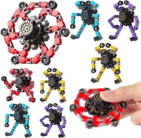 Fidget Spinners 8 Pcs for Kids and Adults Stress Relief Sensory Toys for Boys and Girls Fingertip Gyros Party Favors Sensory Fidget Toys Stocking Stuf (Style: fidget toys 8pc)