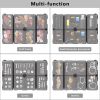 Daily Pill Organizer,7 Compartments Portable Pill Case Travel Pill Organizer,[Folding Design] Large Pill Box for Purse Pocket to Hold Vitamins